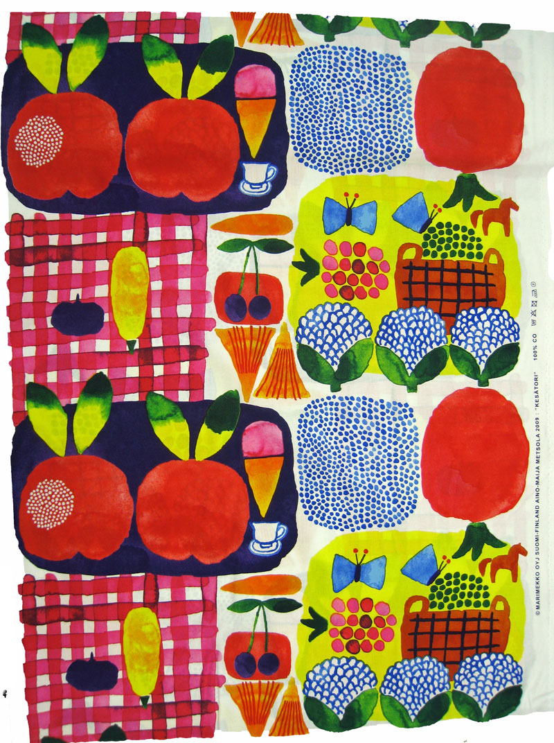 マリメッコ  生地 未使用 SOMMAR marimekko 146×113cm