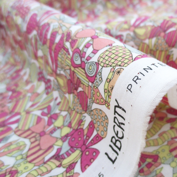 リバティ生地 Jenny's Ribbons ジェニーズ・リボンズ 3636294-TD-06DT