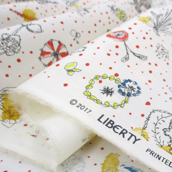 リバティ メモリーズオブレイン 2010年秋冬柄リバティプリント国産生地・Memories of Rain メモリーズ