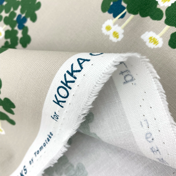 生地 KOKKA MUDDY WORKS マディワークス シロツメクサ EKX-135