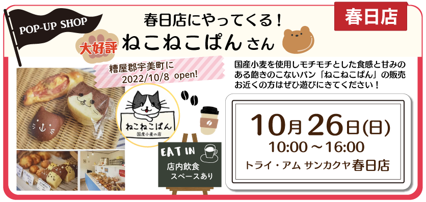 春日ねこねこぱん